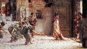 Sir Lawrence Alma-Tadema,OM.RA,RWS Caracalla Sir Lawrence Alma-Tadema oil painting
